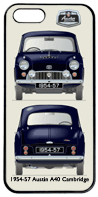 Austin A40 Cambridge 1954-57 Phone Cover Vertical